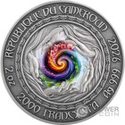 Flower Fairy Nature Spirits 2 Oz Silver Coin 2000 Francs Cameroon 2026