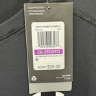 Under Armour Shirt Mens 2xl Black Heatgear Compression Long Sleeve Base Layer