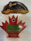 Vintage Lions Club International Pin Set Of Four 1979 1981 1987 1991