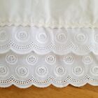 Vintage Lanz Ivory Cotton Lace Petticoat Skirt Slip Cottagecore Prairie Boho