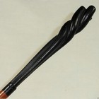 14  Longbottom Hand Carved Almond Wood Magic Wand Wizard Wicca W free Velvet Bag