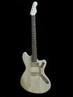 Diy Long Scale Solid 6 String Jaguar Style Baritone Electric Guitar