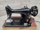 Vintage 1955 Singer Model 99 Travel Sewing Machine Free Shipping Tested  