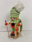 Steinbach Original Nutcracker Skier  6414 With Tag     Vg  - Germany - 11  Tall