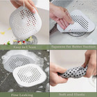Bathroom Drain Hair Catcher Bath Stopper Plug Sink Strainer Filter Shower Covers