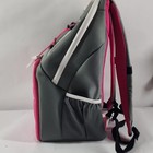 Ladie Pink gray 6 Pack Fitness Travel Fit Gym Backpack Meal Bag System W divider