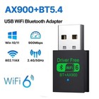 Wifi 6 Usb Adapter Ax900 Dual Band 2 4g 5ghz Bt 5 4 Dongle For Pc Win10 11