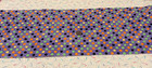 Colorful Dots  orange Yellow Green Black  On Purple   Rjr Fabrics   100  Cotton