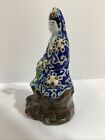 Beautiful Antique 7    Tall Female Chinese Porcelain Statue Of Standing Figure