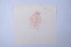 Original La     Blue Girl Oav 1989 Anime Production Art Pencil Douga Cel