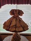 Vintage Antique Victorian Figurine Doll Dresden Table Lamp