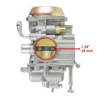 Caltric Carburetor For Polaris Trail Boss 325 2000-2002 3131572 3131446 3131222