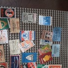 1940 s-1960 s 150  European Matchbook Matchbox Loose Labels No Matches
