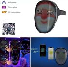 Led Mask W  Bluetooth Programmable  Light Up Mask For Masquerade Party Cosplay