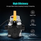 110v Oil Fuel Fluid Extractor Motor Electric Transfer Pump Self Priming 60l min