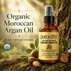 Pura D or Usda Organic Moroccan Argan Oil   100  Pure Cold-pressed Virgin
