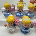 Fisher Price Little People Disney Princess Cinderella Lot Various Years 9 Figs