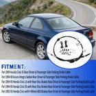 For Acura Integra 94-98 Honda Civic 92-00 Rear Disc E Brake Cable   Bracket Kit