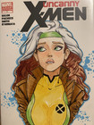 Rogue Art Sketch Cover Variant Blank Comic Book X-men Sexy