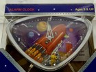 New Old Stock Retro Sci-fi Rocket Launch Theme Alarm Clock By Schylling