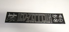 Vintage Led Zeppelin Swan Song Rock Music Group Bumper Sticker Unused