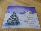 Christmas Tree Peace Christmas Card Envelope 