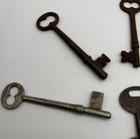 Authentic Antique Skeleton Keys Lot Vintage Barrel Lock Craft Decor Collectible