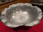 Vtg Arthur Court  1989  Bunny Rabbit Centerpiece Bowl   Pedestal   easter  Great