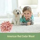 100 Pcs Cedar Balls For Clothes Storages  Red Cedar Balls For Closets And Drawer