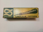 Vintage Speedball Linoleum Cutters Assortment No 1 4131 Handle Blades Usa