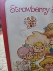Vintage 1981 Strawberry Shortcake Metal Lunchbox W  Thermos Aladdin Complete Set