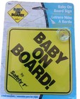   baby On Board  Car Window Sign Suction Cup Newborn Infant Cargo  Safety 1st