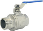 1-1 4 Inch Male X Female Npt Ball Valve S304 Stainless Steel full Port Heavy Dut
