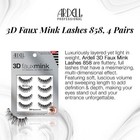 Ardell 3d Faux Mink False Eyelashes  858  4 Pairs