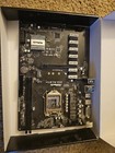 Asrock H110 Pro Btc  Atx Mining Motherboard With Cpu   Fan   Ram