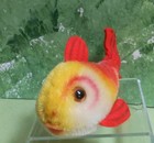 1950 s Steiff Fish- 5  Long  Mohair Glass Eyes  No Ids