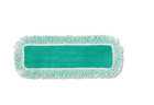 Rubbermaid Commercial 18   Dust Mop Pad With Fringe  Hook-and-loop  Q408