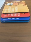 Garfield Square Cork Coaster Set 4-pack Multicolor Novelty Cartoon Coasters