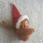 Vintage Monchhichi Pencil Hugger Santa Hat Monkey 1979 Dan-dee Imports Mcm