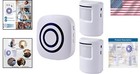 Wireless Motion Sensor Alarm System Long Range Home Security Driveway Alert
