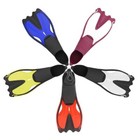 Diving Flippers Swimming Fins Adult Snorkeling Foot Flippers Scuba Fins Beginner