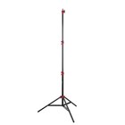 Flashpoint 7 2  Red Color Coded Pro Air Cushioned Heavy Duty Light Stand For Pho