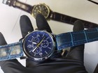 3 Watch Lot Geneva Modya Prc Quartz Analog Chronograph Roman Numeral Dials
