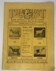 Antique Livestock The Goat World Lot Of 2 1935 January And March 1 And 3 Catalog