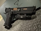 Emg X Taran Tactical Innovations Combat Master Gas Airsoft Pistol W  Flashlight