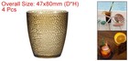 4pcs 7oz Acrylic Drinking Glasses Plastic Reusable Tumblers Coffee