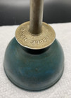 Vintage Eagle Blue Thumb Pump Oiler Can  8    Tall  1 3 Pint Made In Usa