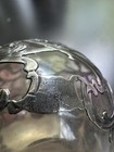 Antique Art Nouveau Alvin Perfume Decanter Bottle Fine Silver Overlay