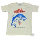 New Old Milwaukee Beer Fish Fishing 1849 Mens Vintage Classic T-shirt