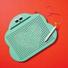 Magnetic Drawing Board Fine Motor Skills ages 3  plastic 11  Height  Doodle Mats